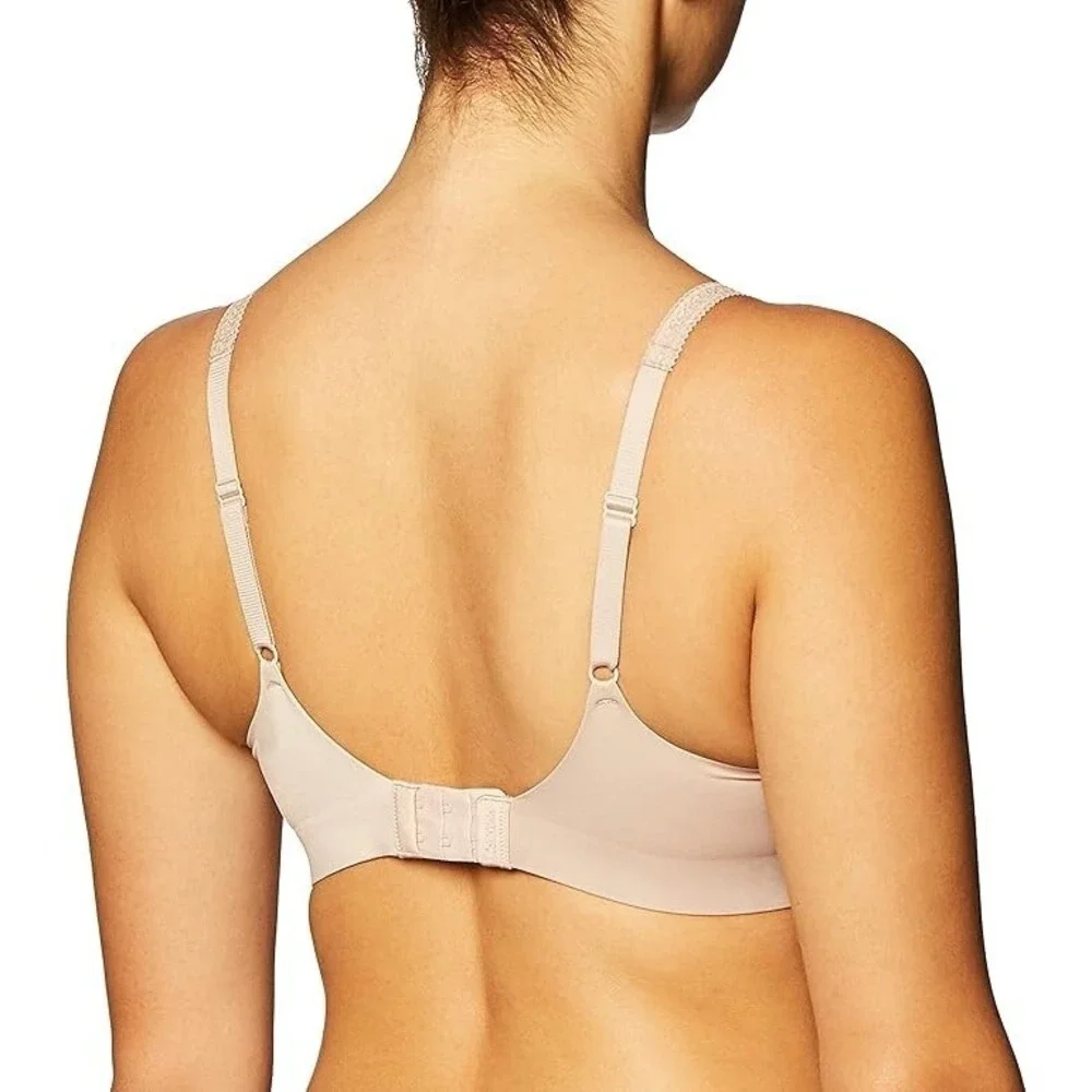 Calvin Klein Liquid Touch Lightly Lined‎ Perfect Coverage Bra Honey Almond 32DD